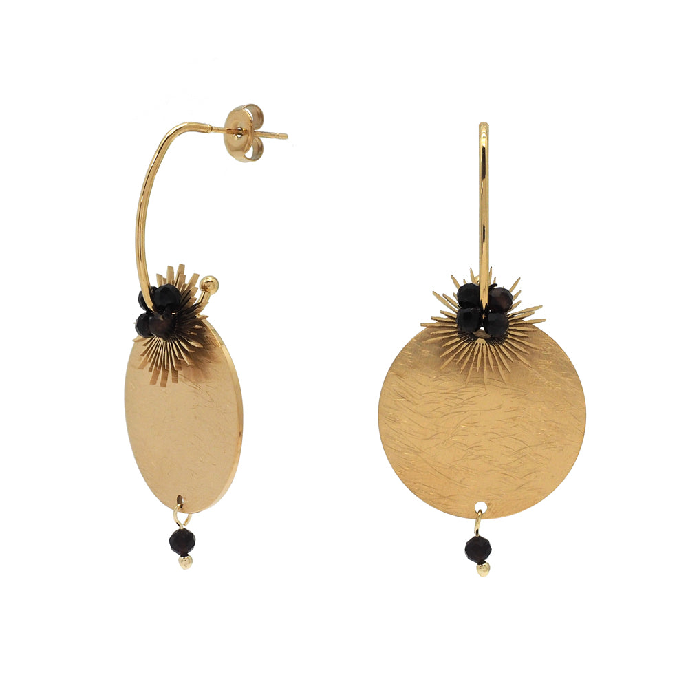 Boucles d'oreilles Astre ( 2 coloris )